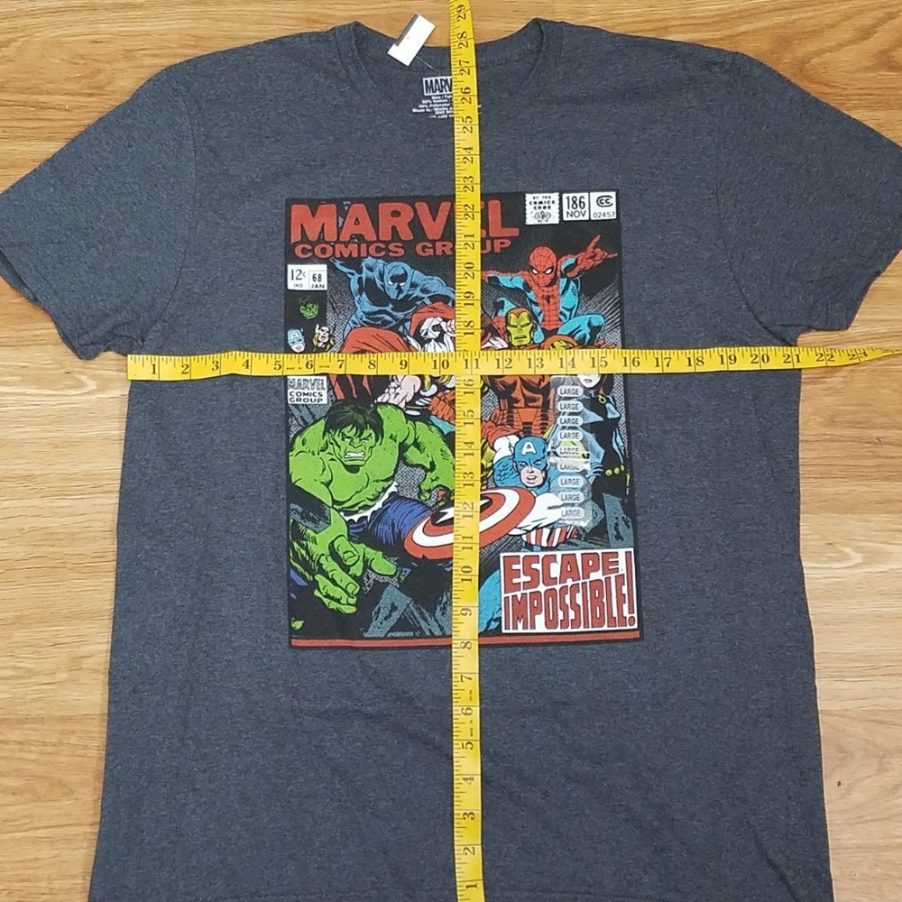 NEW! MARVEL T-SHIRT. L - Picture 2 of 4